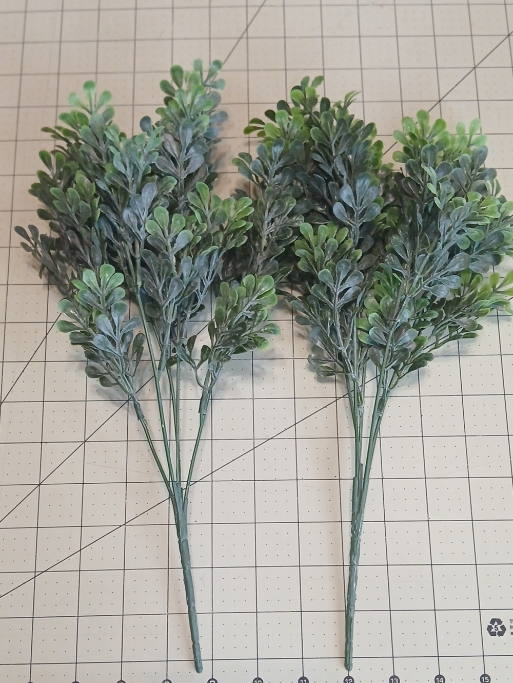 Artificial Boxwood Picks - Set Of 2